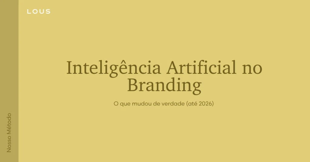 inteligência artificial no branding, Lous Branding