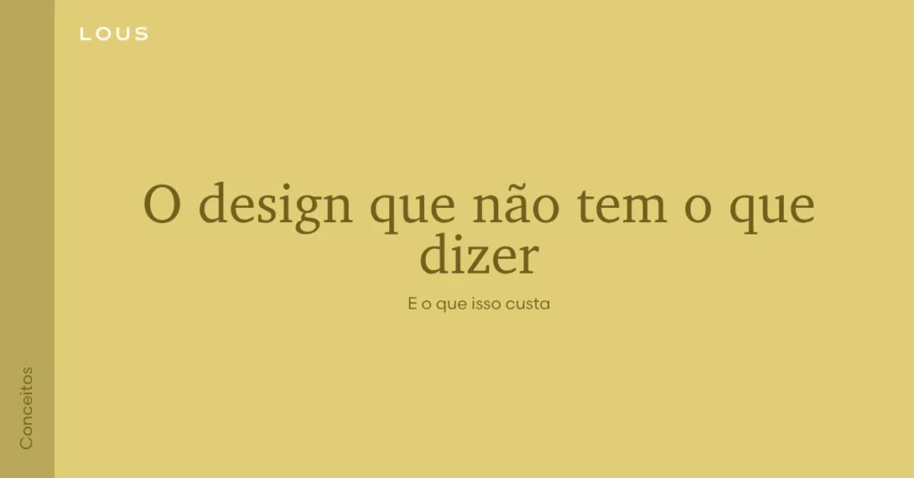 design e estratégia de marca, Lous Branding