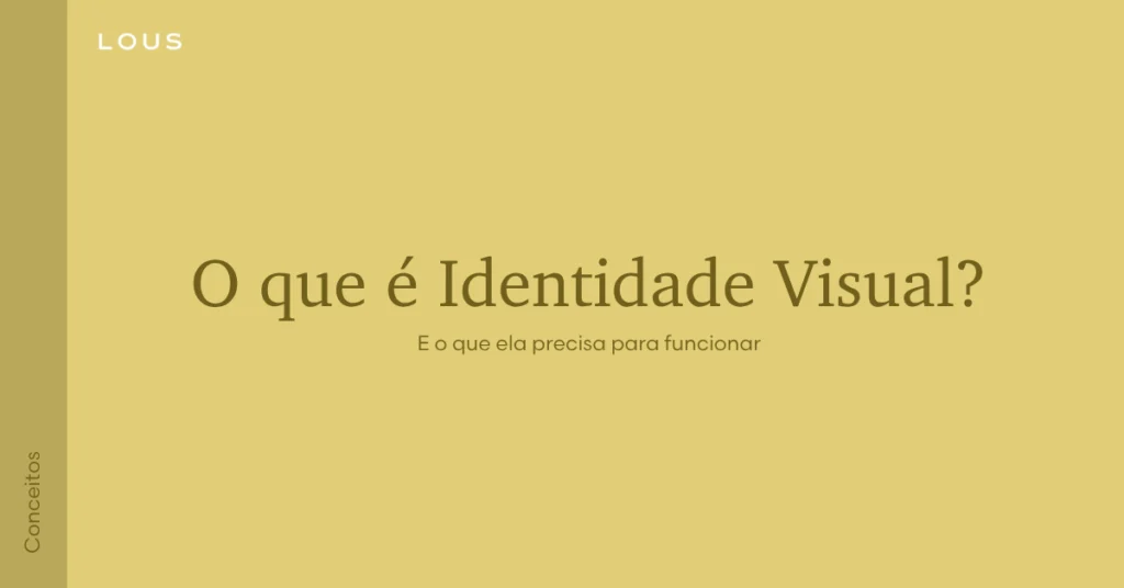 sistema de identidade visual estratégica, Lous Branding
